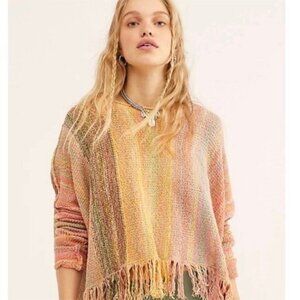 Free People Confetti Combo Sweater BOHO